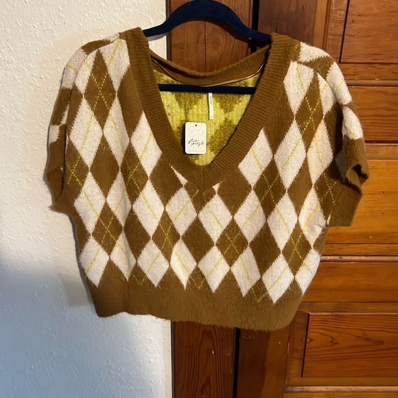 NWT Free People Sweater Vest S - Picture 4 of 7